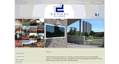 Desktop Screenshot of dermelproperties.com